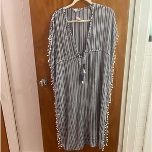CLOSET CLEAN OUT *last chance blue island beach coverup